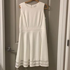 Calvin Klein white dress